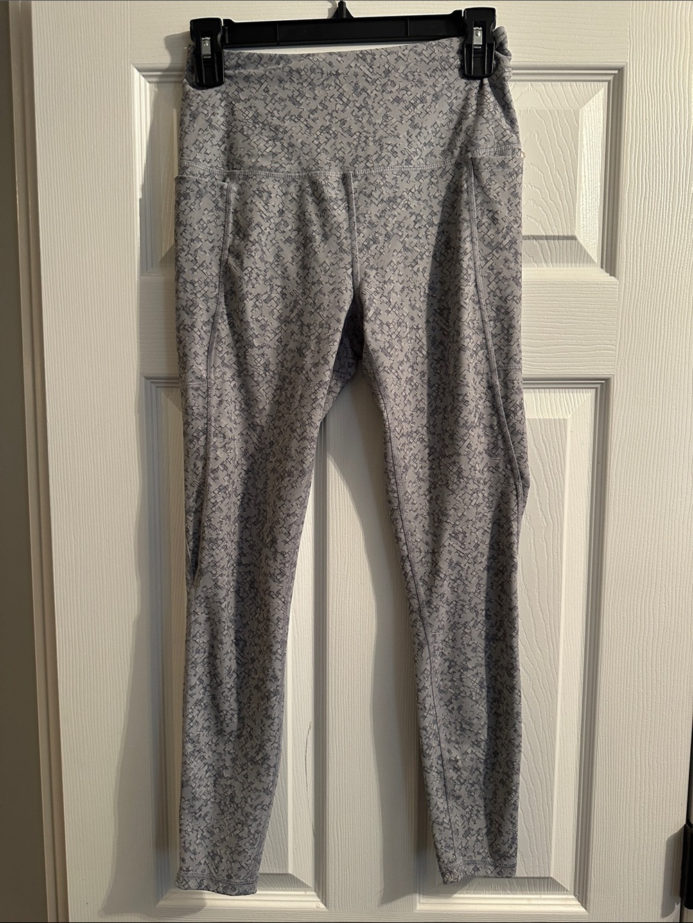 Spyder Grey Printed High-Waist Leggings